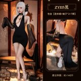 6942508601010◆Alluring Beauty◆ Black【Dress + Sleeves * 2 + T-shirt】