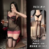 mature woman in a bodycon skirt and matching stockings