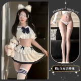 Gardenia Crisp Tea ~ + White Boundless Stockings