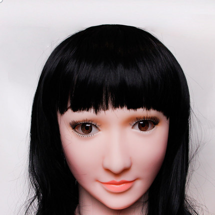Inflatable doll wig