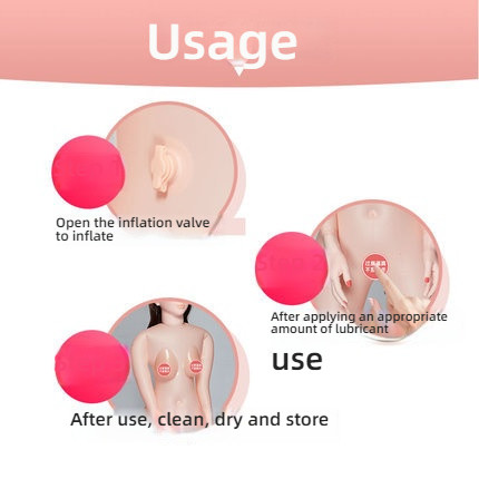 Wonani sexy secretary professional OL silicone large chest simulation handsome male inflatable doll 155cm