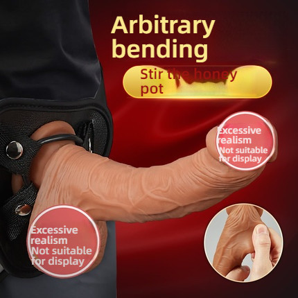 TSN 360 ° Twisted Upward Twisted Male Female Wearable dildo