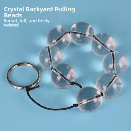 Yunman round and easy to enter glass back courtyard with beads