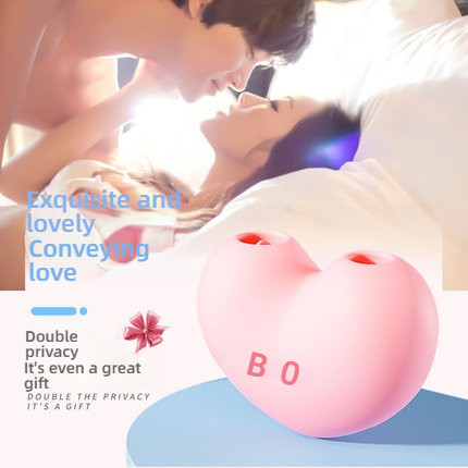 SVAKOM Swakon Peach Dolphin Heart shaped Tongue Licking Sucker