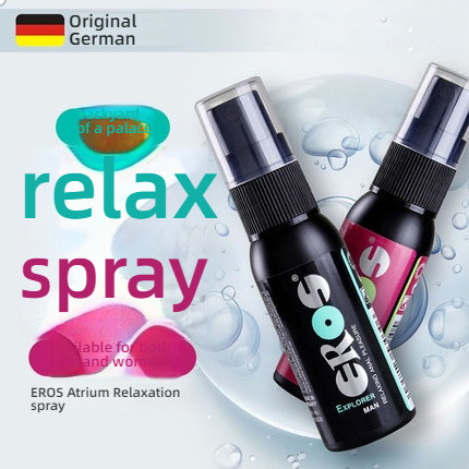 Eros Relaxed spray for men and women's backyard