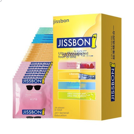 Jieshibang ultra-thin selection four in one 24 pack