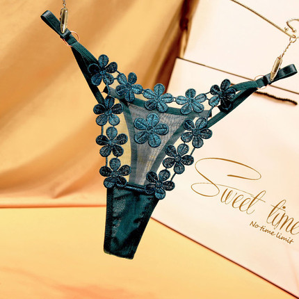 Stacy Japanese Sweet Petal Mesh Underwear