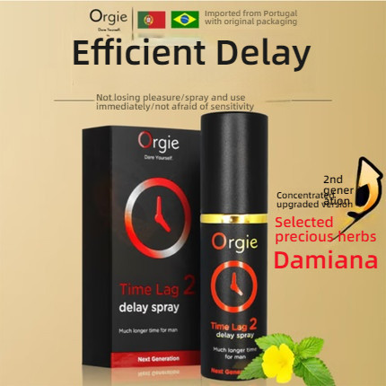 Orgie Time Lag 2 High Concentration Long lasting Spray 10ml