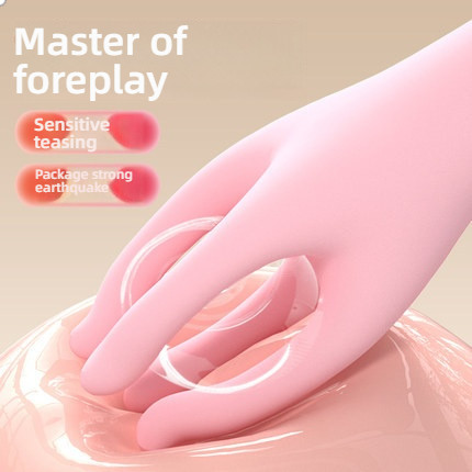 Yunman foreplay cake hand 4D shaking and rotating tentacle teasing device