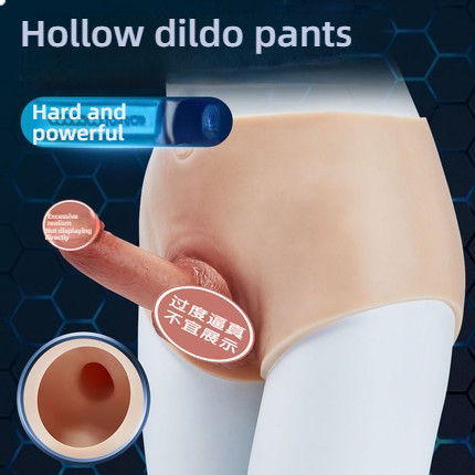 Men's exclusive hip bag hollow wearing penis