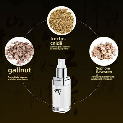 NO17 Natural Plant Men's External Delay Spray 15ml