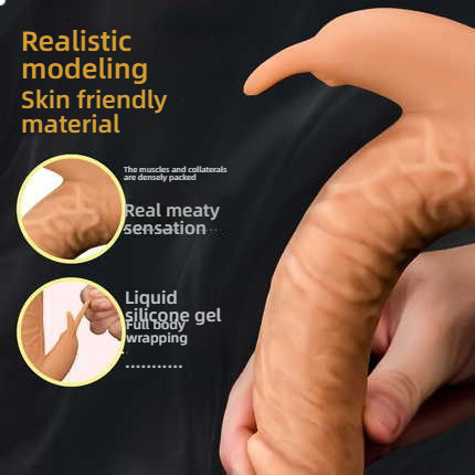 Male god Reagan rabbit ear alien simulation penis, available in large, medium, and small sizes