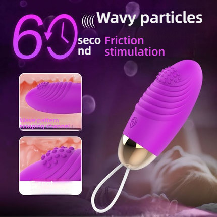 COC wave pattern particles wireless remote control, curling and jumping eggs