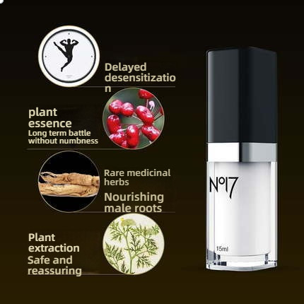 NO17 Natural Plant Men's External Delay Spray 15ml