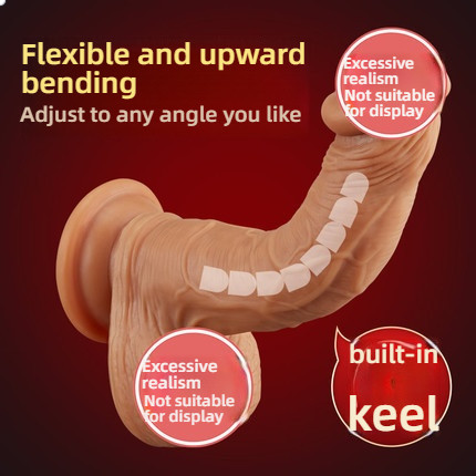 TSN 360 ° Twisted Upward Twisted Male Female Wearable dildo
