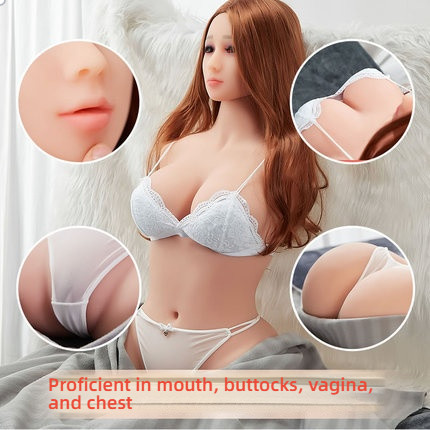 Chuchu busty and perky buttocks with four traffic lanes 1:1 half body inverted mold with skeleton 20kg