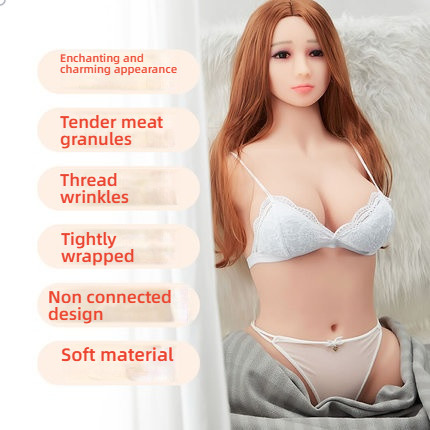 Chuchu busty and perky buttocks with four traffic lanes 1:1 half body inverted mold with skeleton 20kg