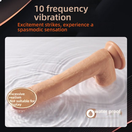 COC telescopic twisting and shaking simulation penis can be inserted into 16.5cm