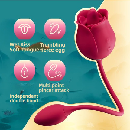 Sihande Flower Tongue Double Headed Jumping Egg