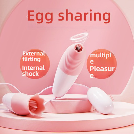 Secwell sucks, shakes, and licks three headed jumping eggs