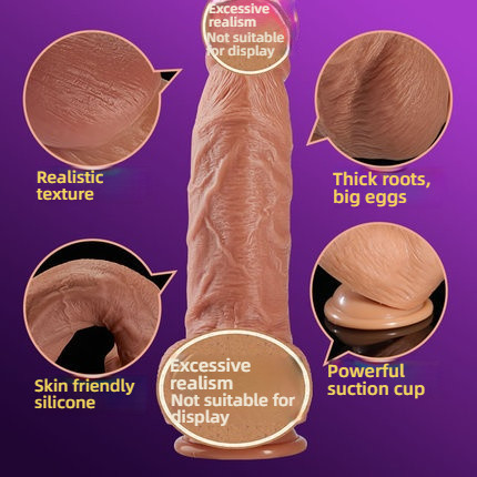 COC Bold Satisfying External Soft and Internal Hard Simulation dildo (Beginner's Caution)