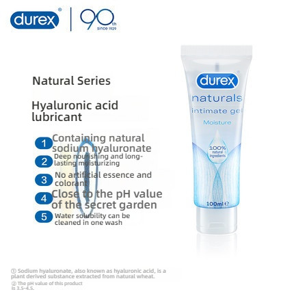 Durex Natural Series Hyaluronic Acid Human Lubricant