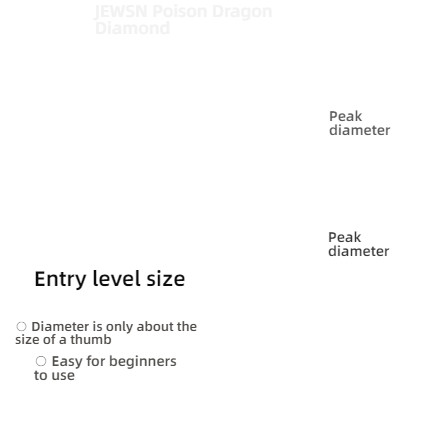 JEUSN Jiuxing Poison Dragon Drill, Prostate Massager, Anal Stopper, Back Home Toy