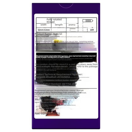 Shangpai Hardman Series Twisted Thread Condom Set of 10 Pieces