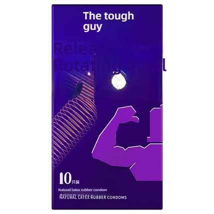 Shangpai Hardman Series Twisted Thread Condom Set of 10 Pieces