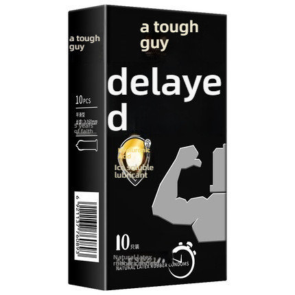 Shangpai Hardman Series Physical Delay Condom Set 10 Pieces (Comes with Delay Ring)