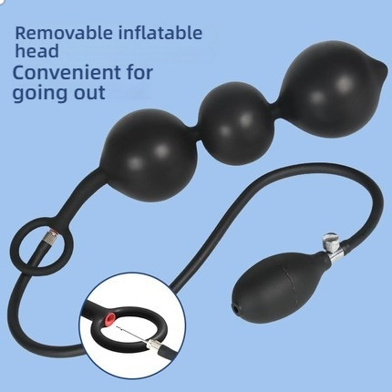 Yunman Adjustable Inflatable Pulling Bead with Lock Ring Rear Toy