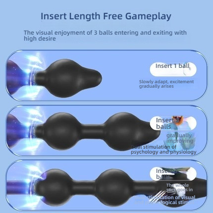 Yunman Adjustable Inflatable Pulling Bead with Lock Ring Rear Toy