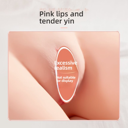 Luring Fun Giant Breasts G Cup, slim waist, perky buttocks, pure school flower, Lingwa real person replica, half body in