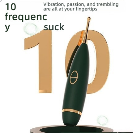 Rabbit Ye Green Demon Immortal Shocking, Sucking on a Trendy Pen