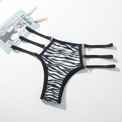 Stacy's hot hollow thin belt low waist underwear