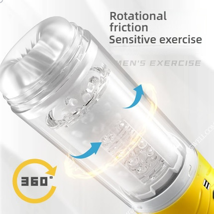 JEE.YUE Universal Expert Full body Waterproof Sucking Twisting Airplane Cup