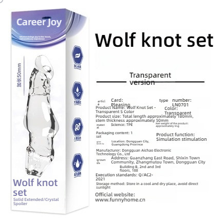 Pleasing Wolf Knot Set Transparent Style