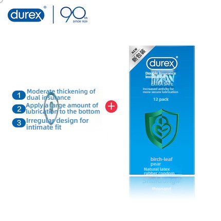 Durex Double Safety Pack 12 pieces