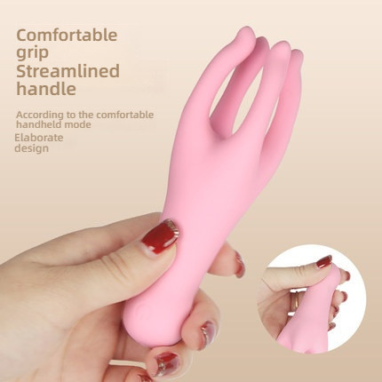 Yunman foreplay cake hand 4D shaking and rotating tentacle teasing device