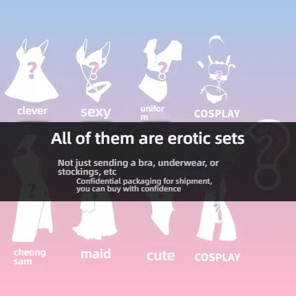 Sex lingerie heartbeat blind box