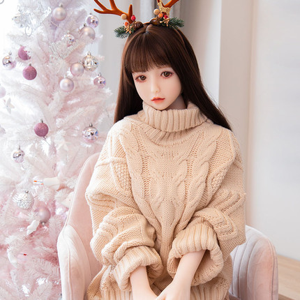 Love Beauty Deer Pinch Suck Pronunciation Jelly Chest Solid Doll 140cm