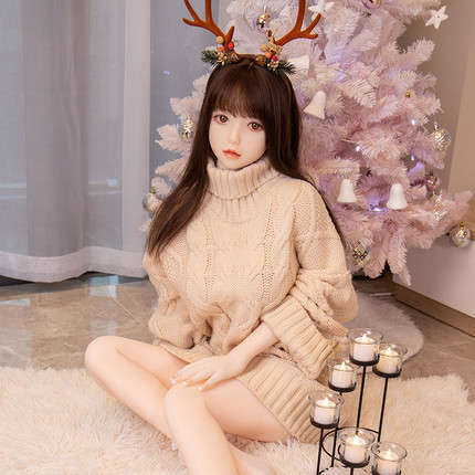 Love Beauty Deer Pinch Suck Pronunciation Jelly Chest Solid Doll 140cm