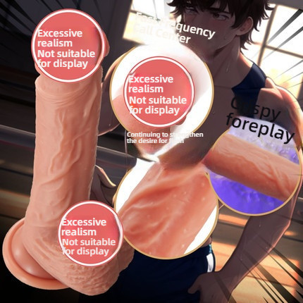 Luxurious and passionate male sports student electric dildo