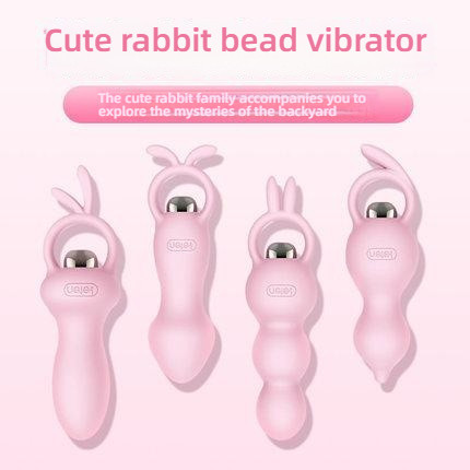 Thunder Cute Rabbit Anal Stopper Rear Court Pulling Bead Stunning Bar Multiple Options to Choose from