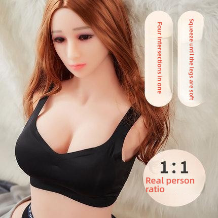 Chuchu busty and perky buttocks with four traffic lanes 1:1 half body inverted mold with skeleton 20kg