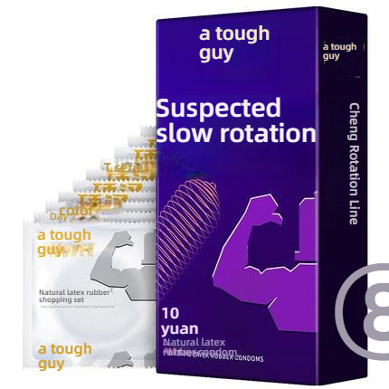 Shangpai Hardman Series Twisted Thread Condom Set of 10 Pieces