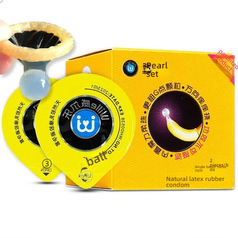 Weille Soft Bead G-spot Condom Medium 2/7 Pack