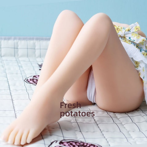 Wonani's genuine dual acupoints can produce sound and masturbate as a half body solid doll