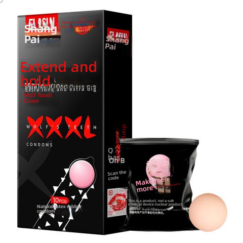 Shangpai Wolf Teeth Soft Bead Condom Set of 10