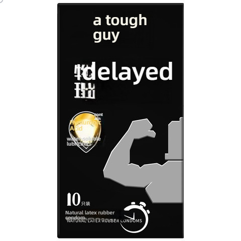 Shangpai Hardman Series Physical Delay Condom Set 10 Pieces (Comes with Delay Ring)